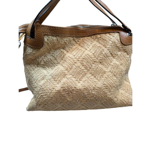 Ripani Genuine Leather Italian Handbag Rare Mint Removable Shoulder Strap - Picture 5 of 10